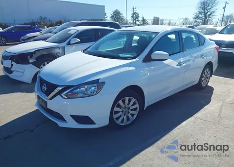 2018 Nissan Sentra S из США, поврежденный, VIN 3N1AB7AP1JY322885